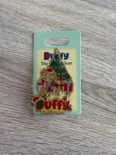 ディズニーランド上海　ピンバッジ ピンズ　ダッフィー　クリスマス