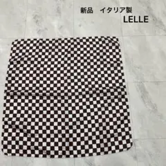 新品 イタリア製 LELLE レレ バンダナ スカーフ シルク100% 高級