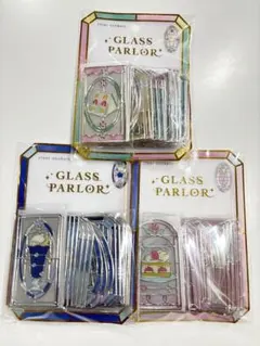 グラスパーラー　3点セット　ステッカー　クーリア