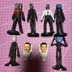 スキビディトイレ フィギュア 4種類セット（公式ライセンス・日本未