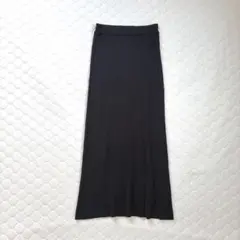 人気商品✴︎Curensologyカレンソロジー コットンリブタイトスカート　黒のサムネイル