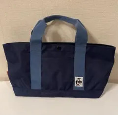 【美品】CHUMS エコミニトートバッグ《CORDURA素材》ネイビーのサムネイル