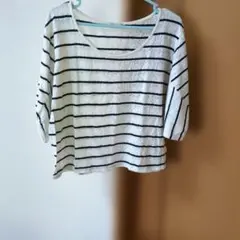 earth music & ecology ボートネックカットソー