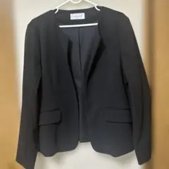 GLOBAL WORKノーカラージャケットグローバルワーク洗えるウツクシルエット