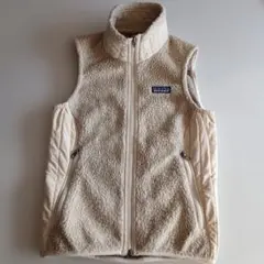 Patagonia フリースベスト レディース XS クリーム色