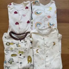 西松屋カバーオール4点セット70サイズ