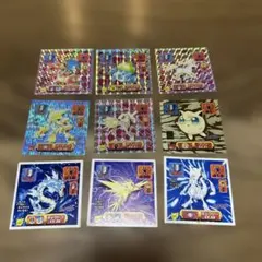 と*ん様 ポケモンシール　アマダ　まとめ売り　9枚