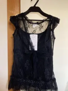 MK MICHEL KLEIN ブラックキャミソール 38 3枚セット