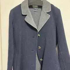 【TOMMY HILFIGER】チェスターコート M ウールネイビー