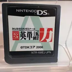 みんなのDSゼミナール【カンペキ英単語力】任天堂DS【ソフトのみ】おまとめでお得