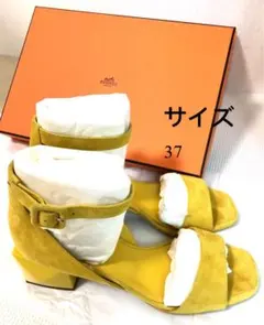 【美品】HERMESエルメス　サンダル37のサムネイル