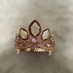Harraca ハンドメイド ピンク ストーンリング - メルカリ