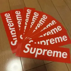 Supreme ロゴステッカー 8枚セット