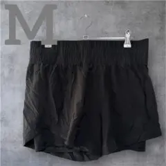 美品❣️【M】黒のショートパンツ ポケット付　軽量　スポーツ