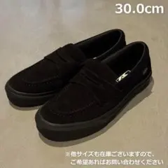 VANS バンズ ローファー V196CF CN スエード ブラック 30.0