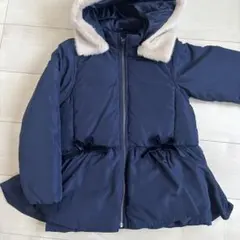 未使用⭐️Petit main ネイビーコート 130サイズ