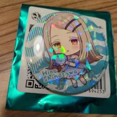 篠澤広 初星水族館 コラボ缶バッジ デフォルメ 学園アイドルマスター