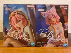 ホロライブ Relax time フィギュア2体セット（博衣こより、鷹嶺ルイ）