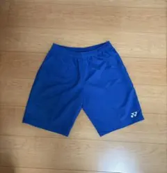 YONEX バドミントンパンツ M 青 1519