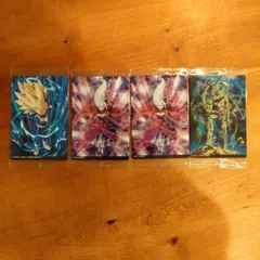 【未開封】ドラゴンボールイタジャガvol.6 ベジータミニなど4枚セット
