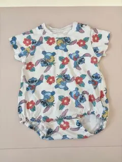 Disney スティッチロンパース 80cm