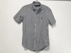 RALPH LAUREN ラルフローレン 半袖シアサッカーストライプBDシャツのサムネイル