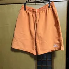 Mizuno オレンジ ハーフパンツ