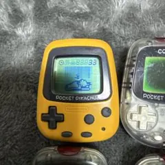 即日発送☆ 任天堂 ポケットピカチュウ カラー 4セット 金・銀といっしょ 希少