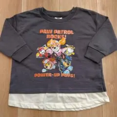 パウ・パトロール　薄手裏起毛　トレーナー　110cm 　グレー