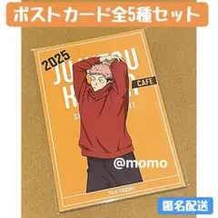 【新品・未開封】呪術廻戦カフェ 2025 渋谷事変 ポストカード 全5種セット