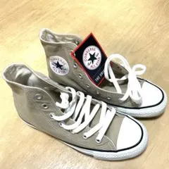 コンバースCONVERSE ALL STAR ベージュ ハイカットスニーカー24