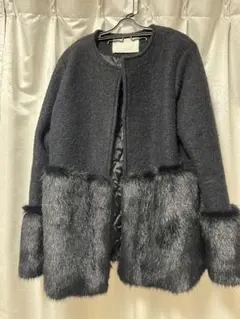 GlamLips Switch ファー＆ボアコート　ブラック　グラムリップス GlamLips Switch ファー＆ボアコート ブラック グラムリップス 【公式