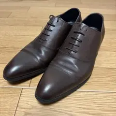 極美品　スーツセレクトストレートチップ　ブラウン　茶色　革靴　26.5cm 内羽のサムネイル