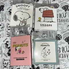 スヌーピー パタパタメモ 2点　付箋　2点