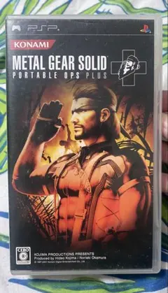 METAL GEAR SOLID PORTABLE OPS PLUS
