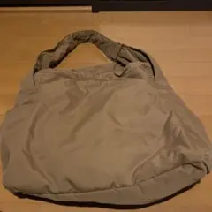 カーキ ナイロンショルダーバッグ