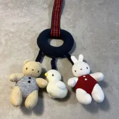 familiar ベビーカー　マスコット　クリップ付