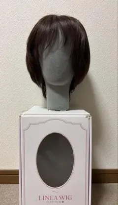 LINEA WIG レディース フルウィッグ 人毛100% ニュアンスショートのサムネイル