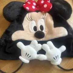 ミニーマウス ファンキャップ 耳付き