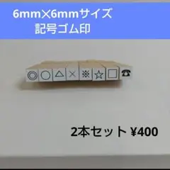 【特価品】6mm✕6mmサイズ　2本セット