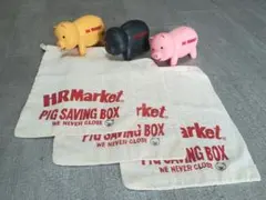 ハリウッドランチマーケット　HRM　貯金箱 HOLLYWOOD RANCH MARKET - ハリウッドランチマーケット 黄色 豚