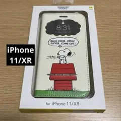 レア！新品スヌーピーiPhoneケースフリップ手帳型11/XR用 廃盤品