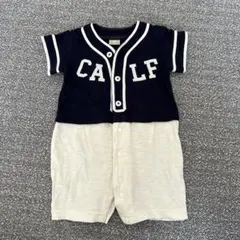 petit main ボタン付きロンパース　50-70cm