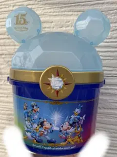 ディズニーポップコーンバケット　ディズニーシー１５周年　ミッキー