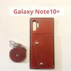 Galaxy Note10+ SC-01M / SCV45用 スマホケース 赤