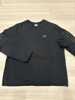 XXLサイズ NIKE ナイキ テックフリース ブラック スウェット・トレーナー