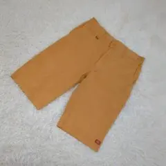 Dickies ディッキーズ ストレッチ　ハーフパンツ くすみオレンジ　XL