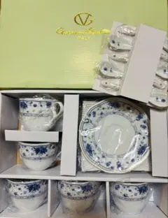 Giovanni Valentino カップ・ソーサー5客セット　未使用品