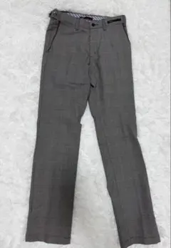 エドウィン EDWIN K503 千鳥格子柄 スラックス パンツ W73 29