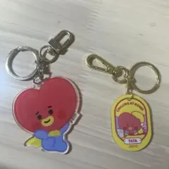 BT21 TATA キーホルダー 2個セット